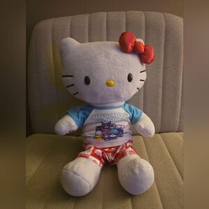 Hello Kitty Build A Bear 18" Sanrio W/Bow